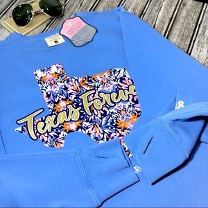 Jadelynn Brooke Oversized Sweatshirt Texas Forever